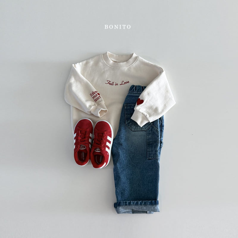 Bonito - Korean Children Fashion - #childrensboutique - Fall In Love Sweatshirts - 6