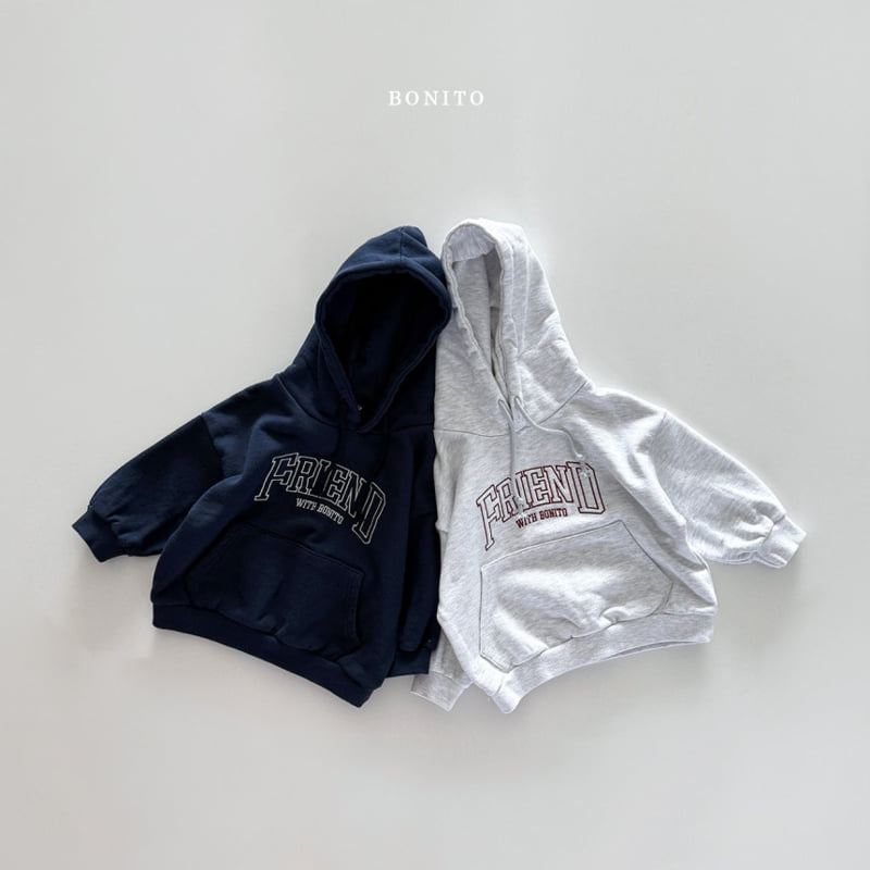 Bonito - Korean Children Fashion - #childrensboutique - Friends Hooded Sweatshirts - 3