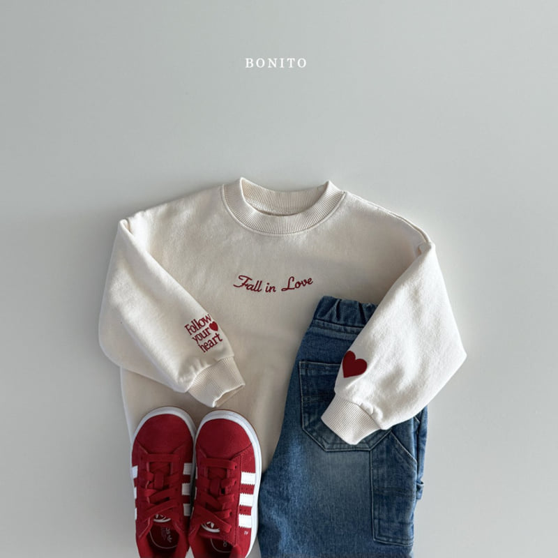 Bonito - Korean Children Fashion - #designkidswear - Fall In Love Sweatshirts - 7