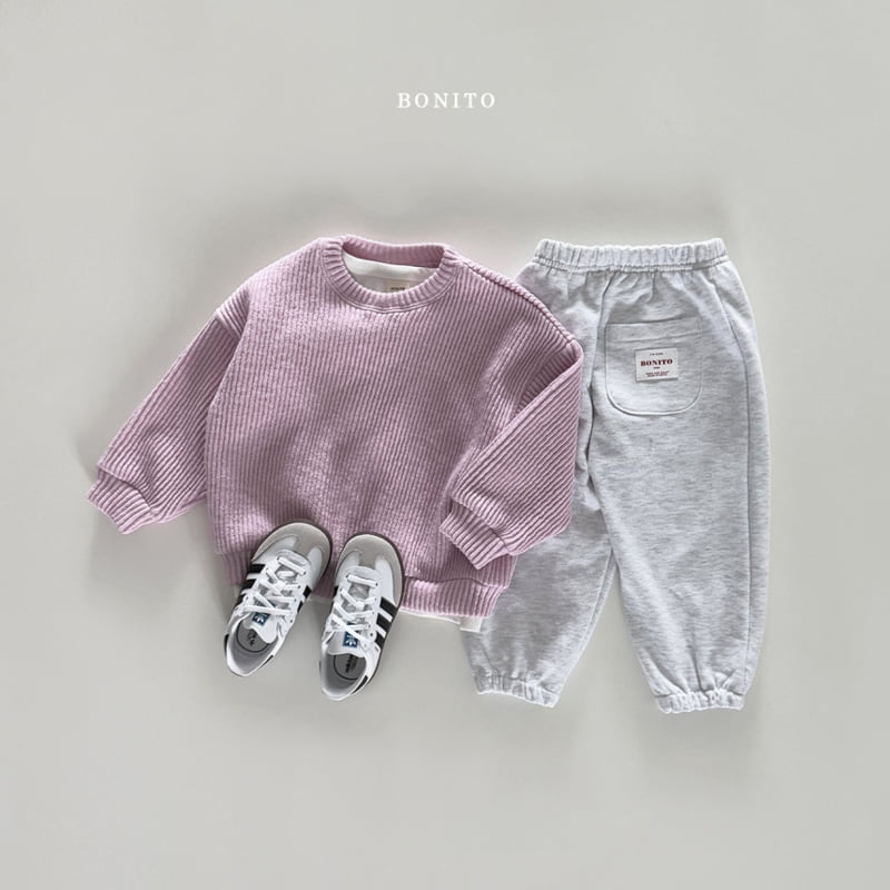 Bonito - Korean Children Fashion - #designkidswear - knit Sweatshirts - 5