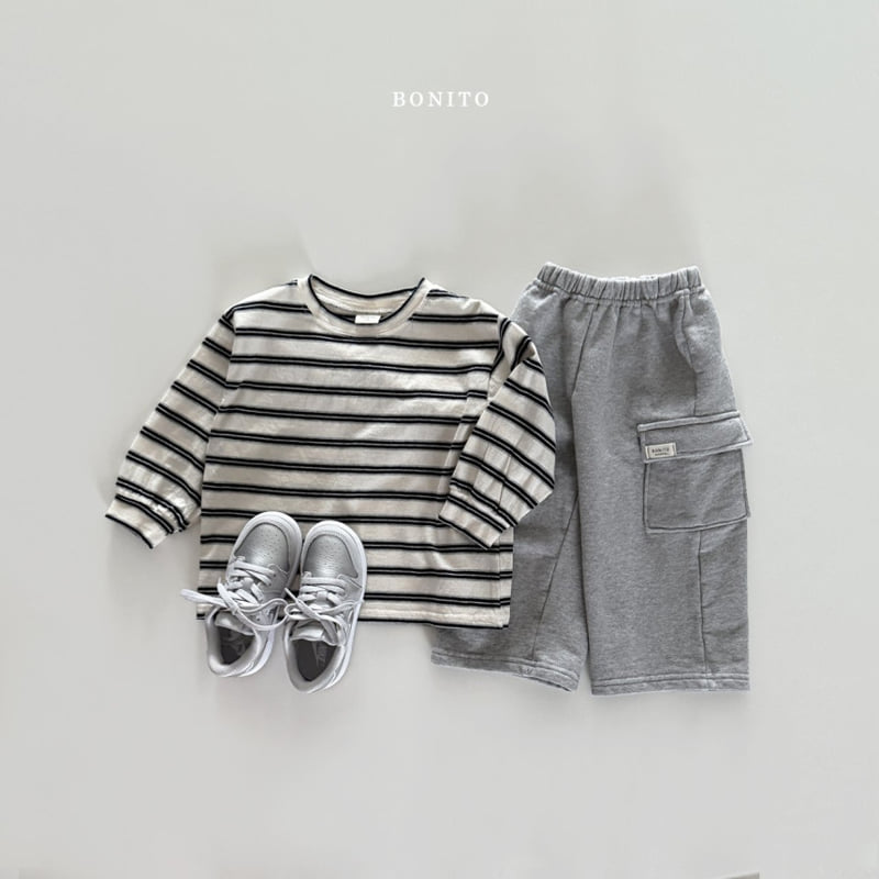 Bonito - Korean Children Fashion - #designkidswear - Stripe Tee - 11