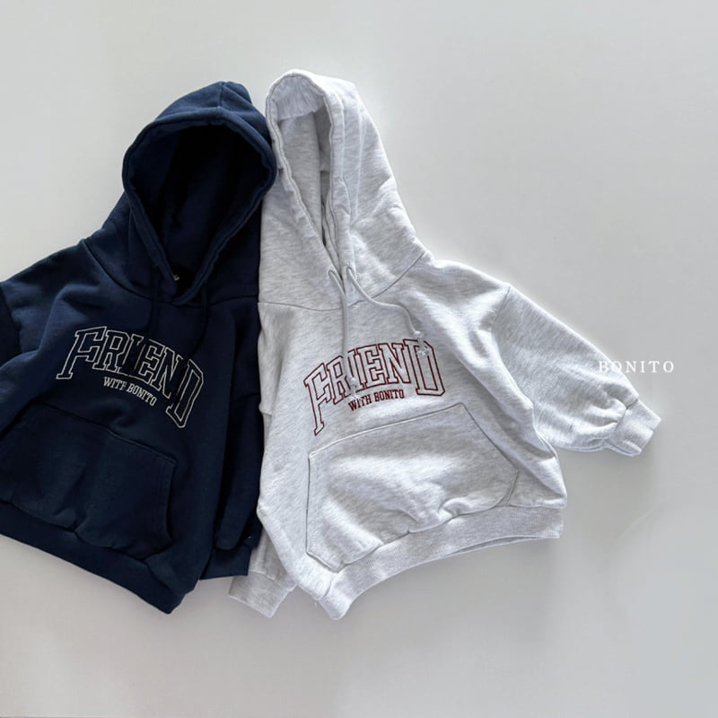 Bonito - Korean Children Fashion - #childrensboutique - Friends Hooded Sweatshirts - 4