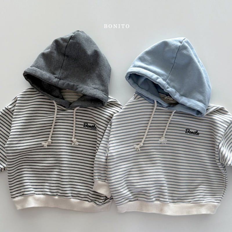 Bonito - Korean Children Fashion - #designkidswear - ST Tone Raglan Hoodie - 2