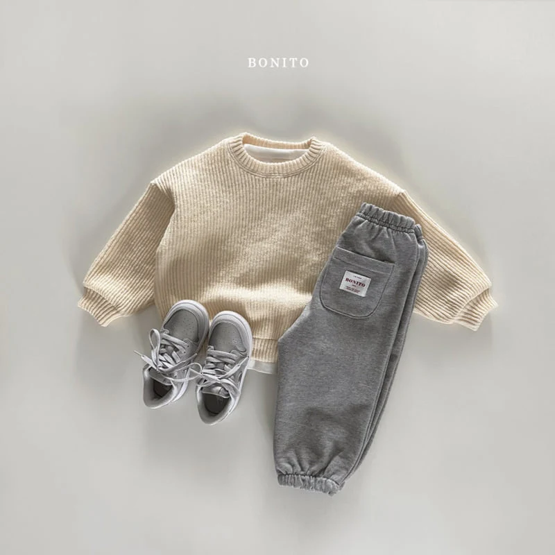 Bonito - Korean Children Fashion - #discoveringself - knit Sweatshirts - 6