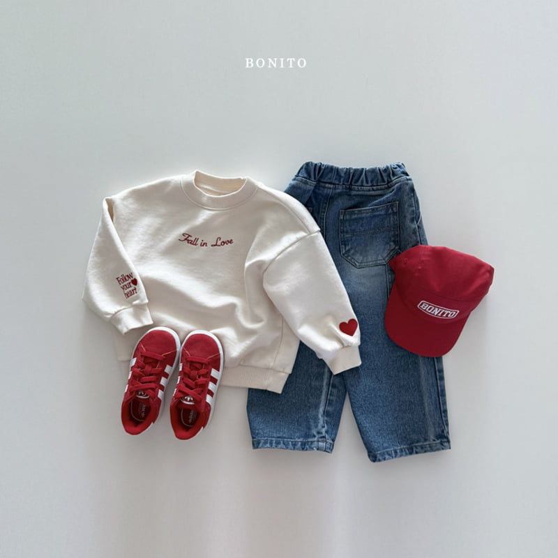 Bonito - Korean Children Fashion - #fashionkids - Fall In Love Sweatshirts - 9