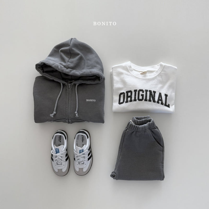 Bonito - Korean Children Fashion - #fashionkids - Pigment Hood Zip-up Jacket - 8