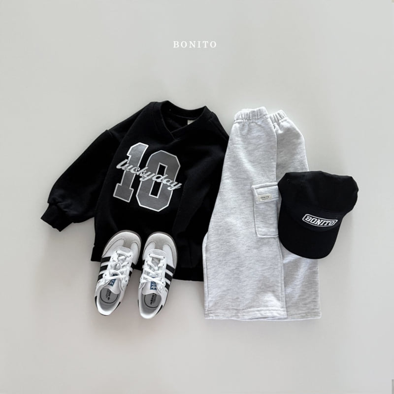 Bonito - Korean Children Fashion - #fashionkids - Lucky V Sweatshirts - 6