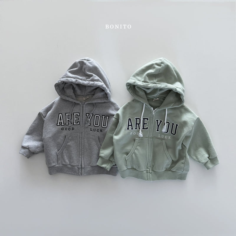 Bonito - Korean Children Fashion - #fashionkids - RU Hooded Zip-up Jacket