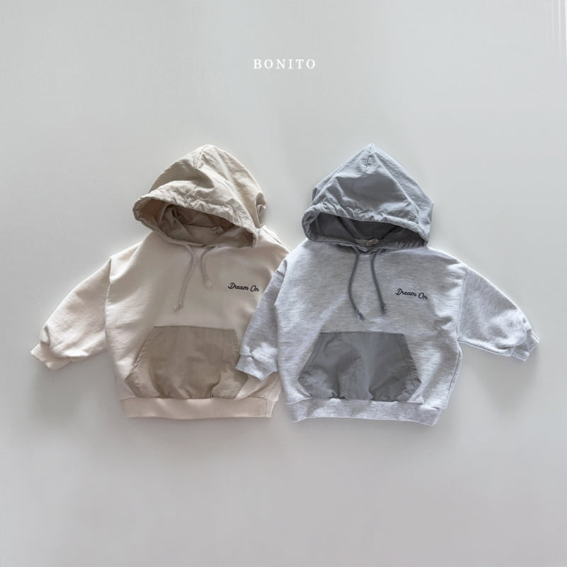 Bonito - Korean Children Fashion - #kidsshorts - Dream On Raglan Hoodie