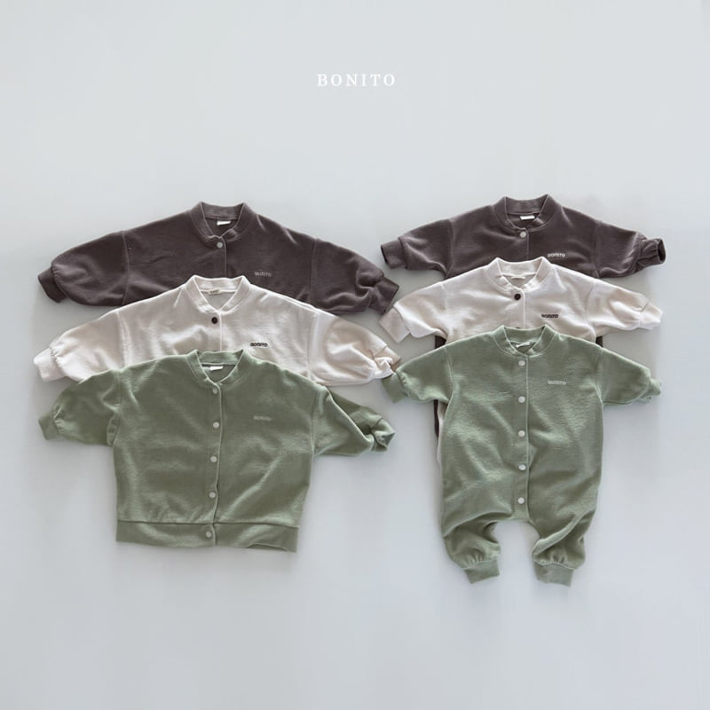 Bonito - Korean Children Fashion - #kidsshorts - Terry Soft Cardigan - 11