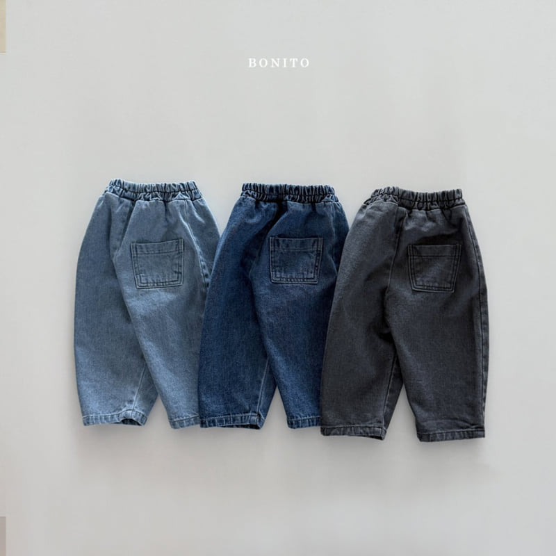 Bonito - Korean Children Fashion - #kidsshorts - Denim Pants