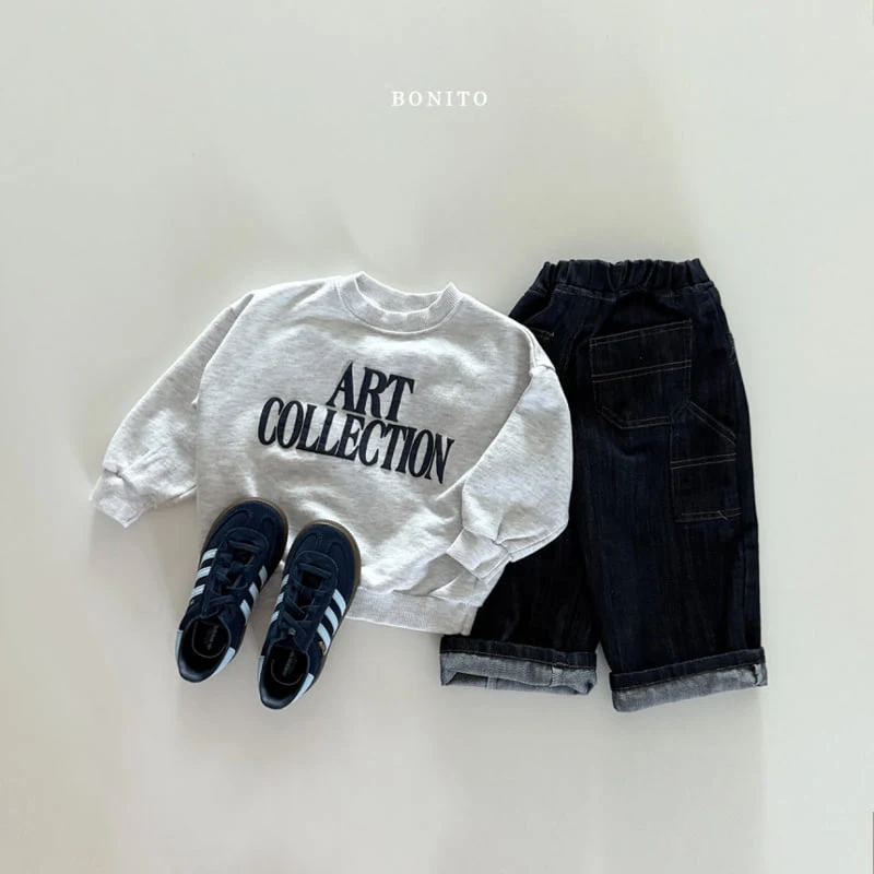 Bonito - Korean Children Fashion - #kidsshorts - Art Foam Sweatshirts - 9