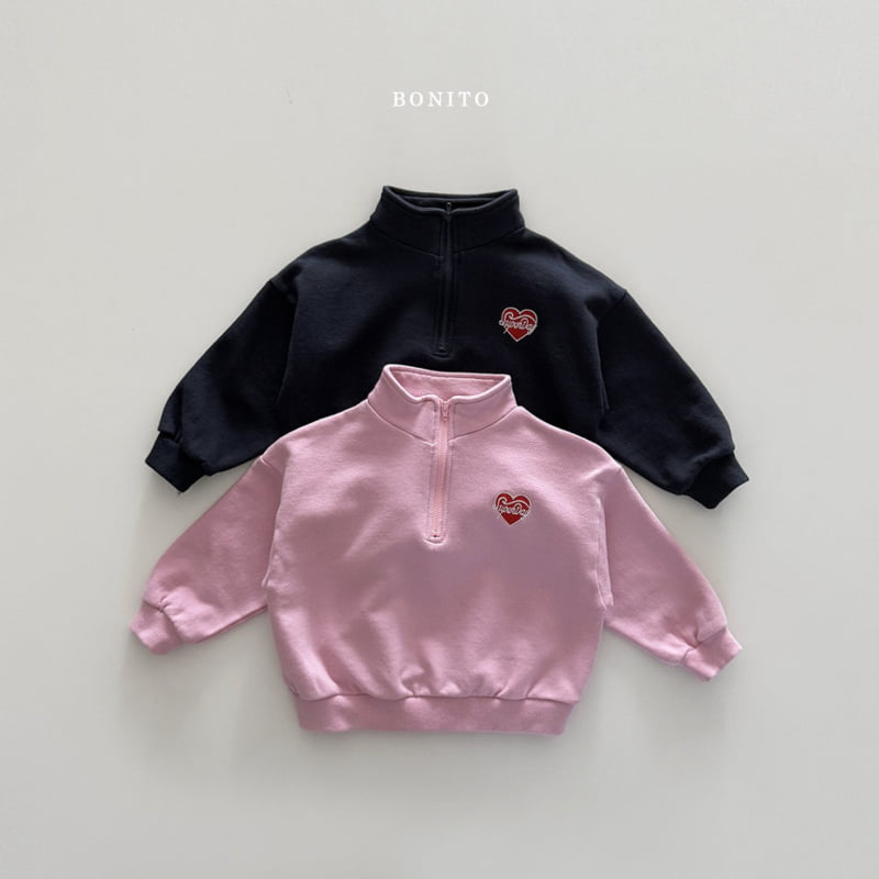 Bonito - Korean Children Fashion - #kidsshorts - Super Day Half Zip-up Jacket - 3