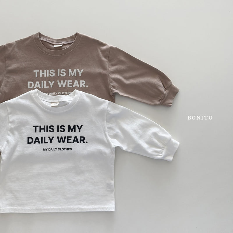 Bonito - Korean Children Fashion - #kidsshorts - Daily Wear Tee - 2