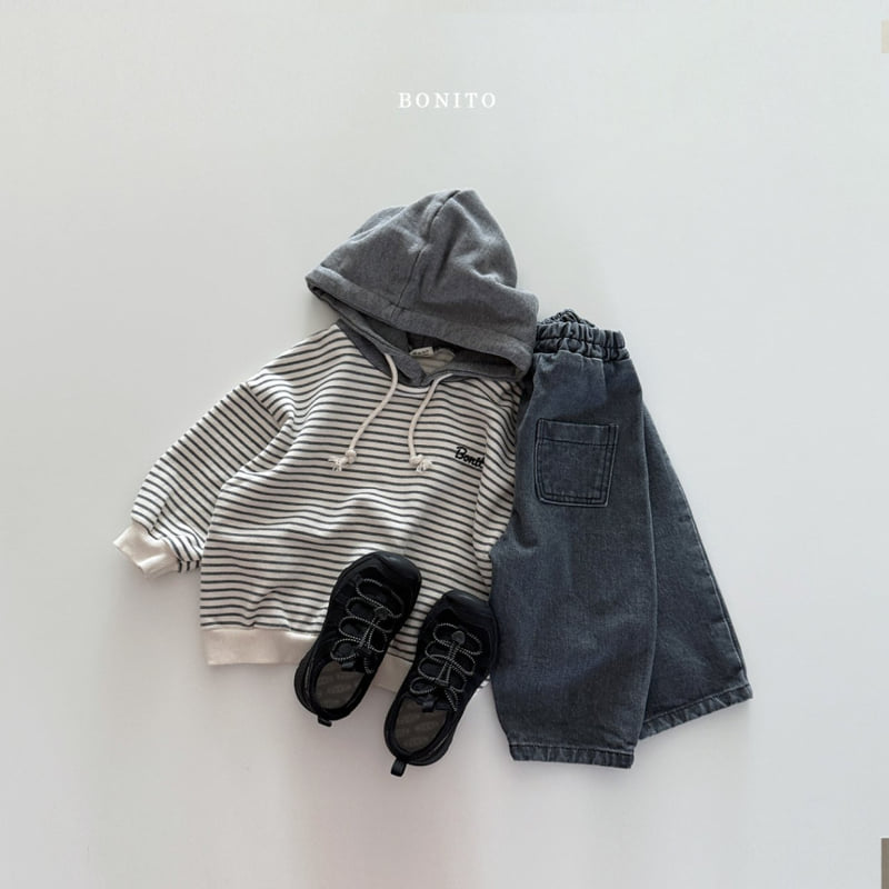 Bonito - Korean Children Fashion - #kidsshorts - ST Tone Raglan Hoodie - 5