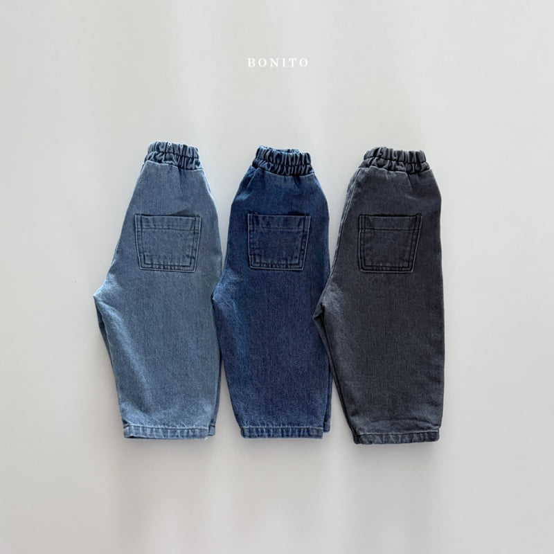 Bonito - Korean Children Fashion - #kidsstore - Denim Pants - 2