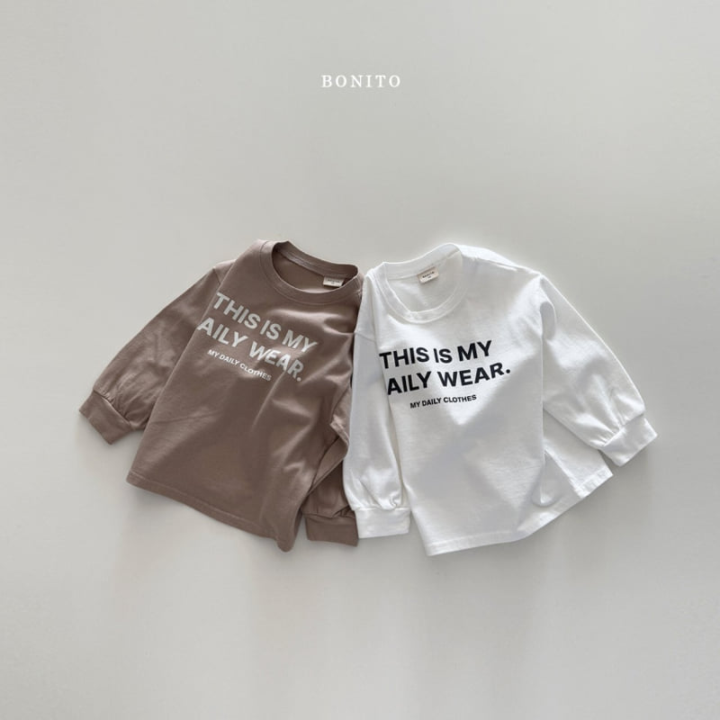 Bonito - Korean Children Fashion - #kidsstore - Daily Wear Tee - 3