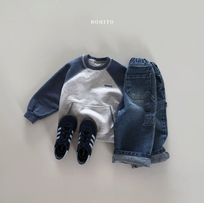 Bonito - Korean Children Fashion - #kidsstore - Carpenter Denim Pants - 9