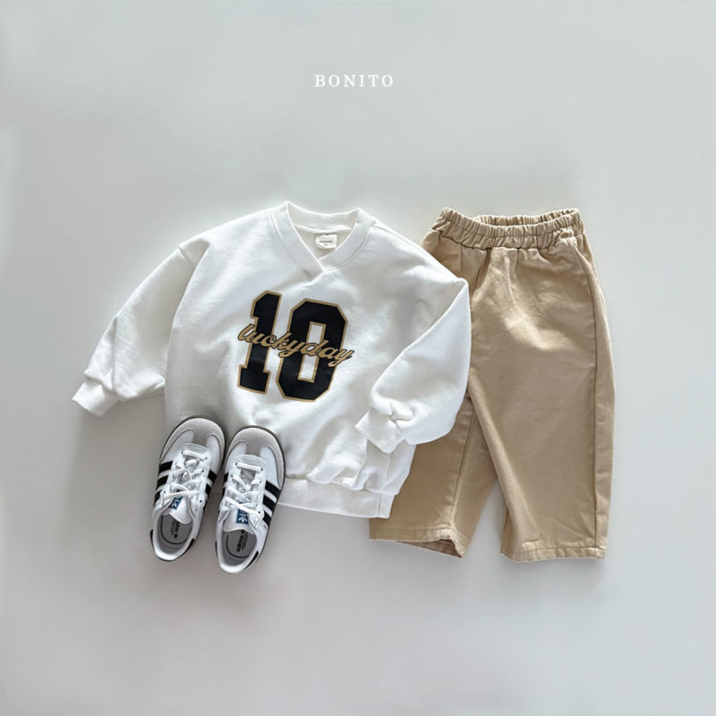 Bonito - Korean Children Fashion - #kidsstore - Lucky V Sweatshirts - 8