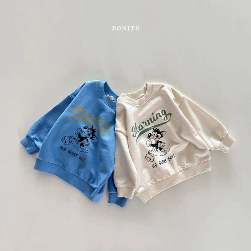 Bonito - Korean Children Fashion - #kidsstore - Morning Sweatshirts - 2