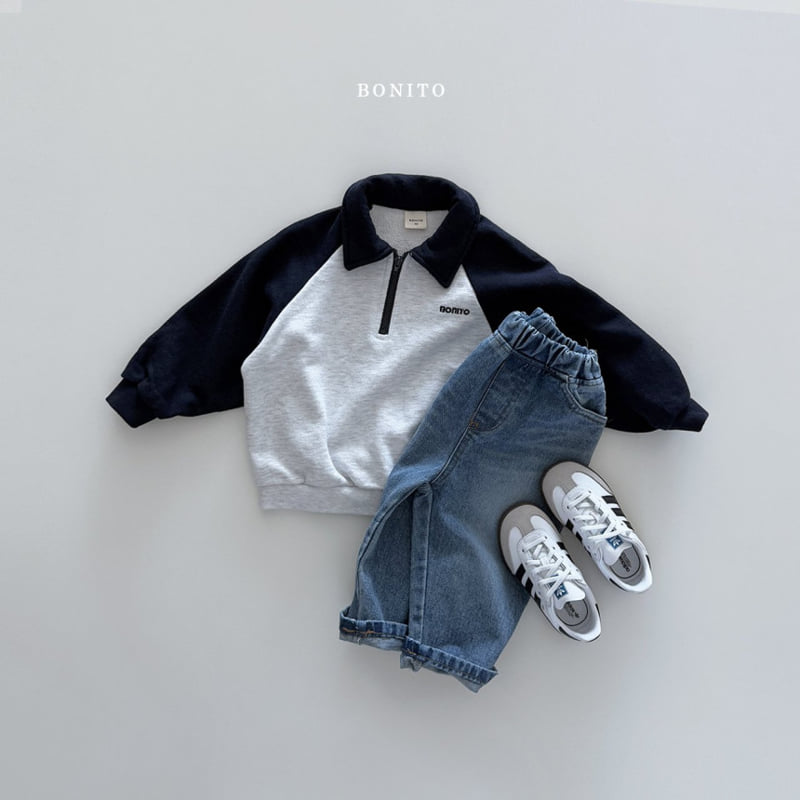 Bonito - Korean Children Fashion - #kidzfashiontrend - Carana Raglan Sweatshirts - 2