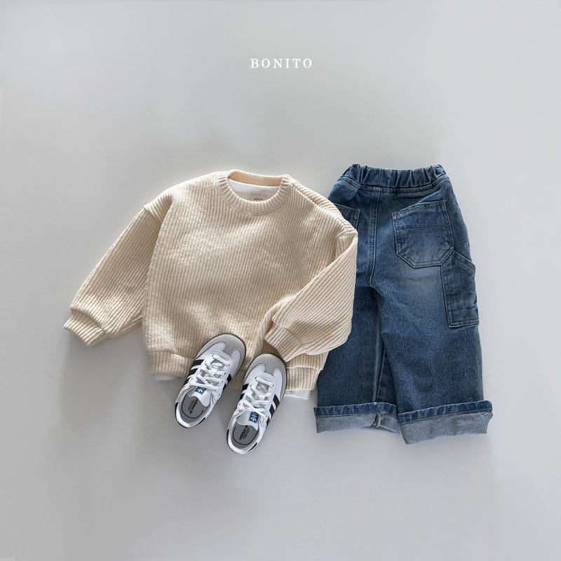 Bonito - Korean Children Fashion - #kidzfashiontrend - knit Sweatshirts - 10
