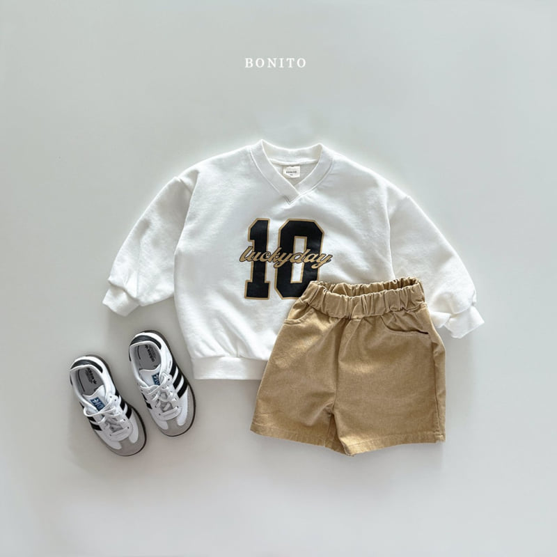 Bonito - Korean Children Fashion - #kidzfashiontrend - Lucky V Sweatshirts - 9