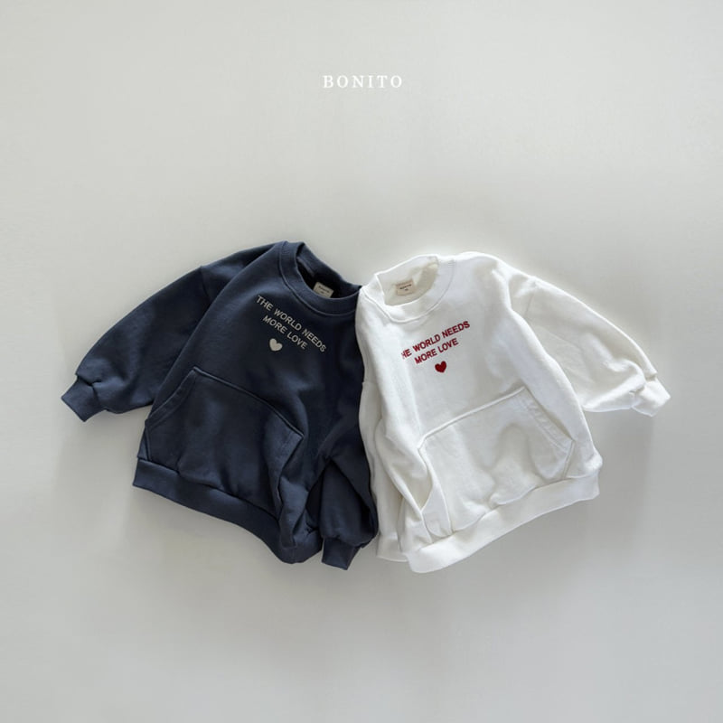 Bonito - Korean Children Fashion - #kidzfashiontrend - More Love Sweatshirts