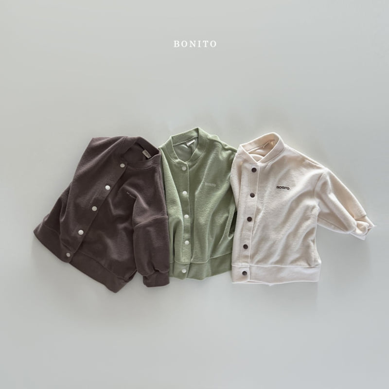 Bonito - Korean Children Fashion - #littlefashionista - Terry Soft Cardigan