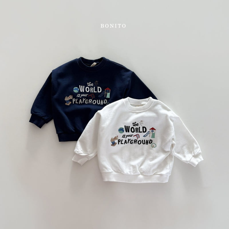 Bonito - Korean Children Fashion - #littlefashionista - Play Ground Sweatshirts