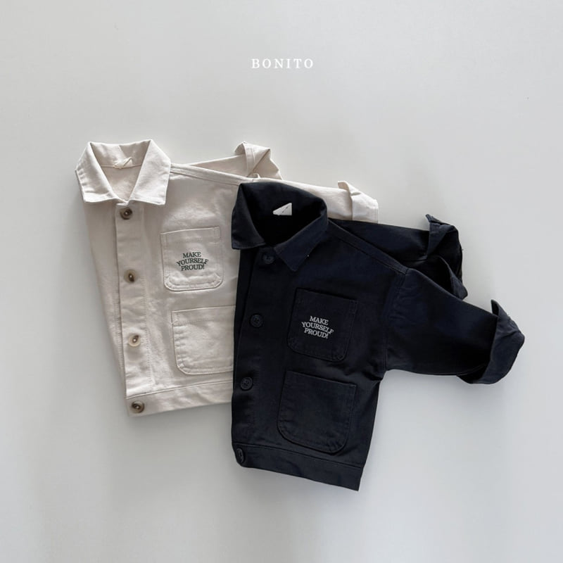Bonito - Korean Children Fashion - #littlefashionista - Made Cotton Jacket - 2
