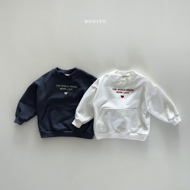 Bonito - Korean Children Fashion - #littlefashionista - More Love Sweatshirts - 3