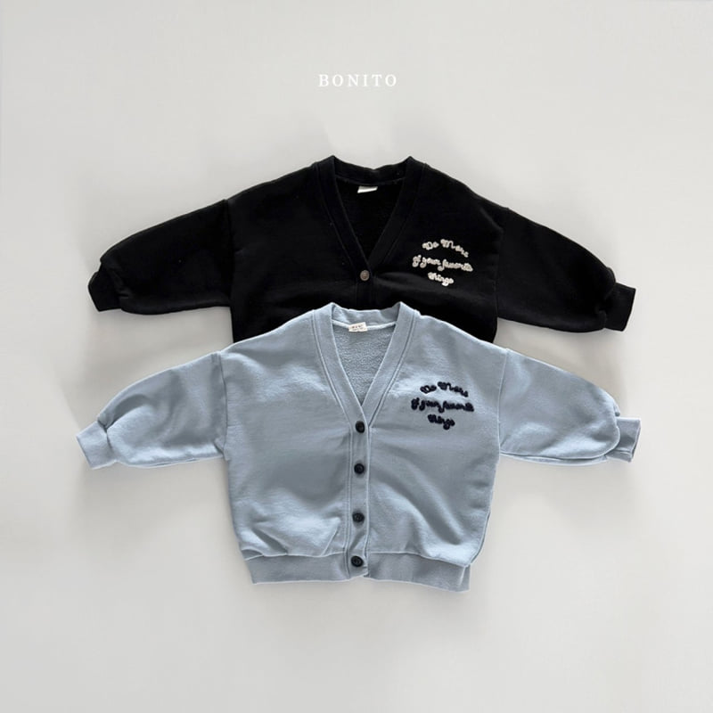Bonito - Korean Children Fashion - #littlefashionista - V-handle Cardigan