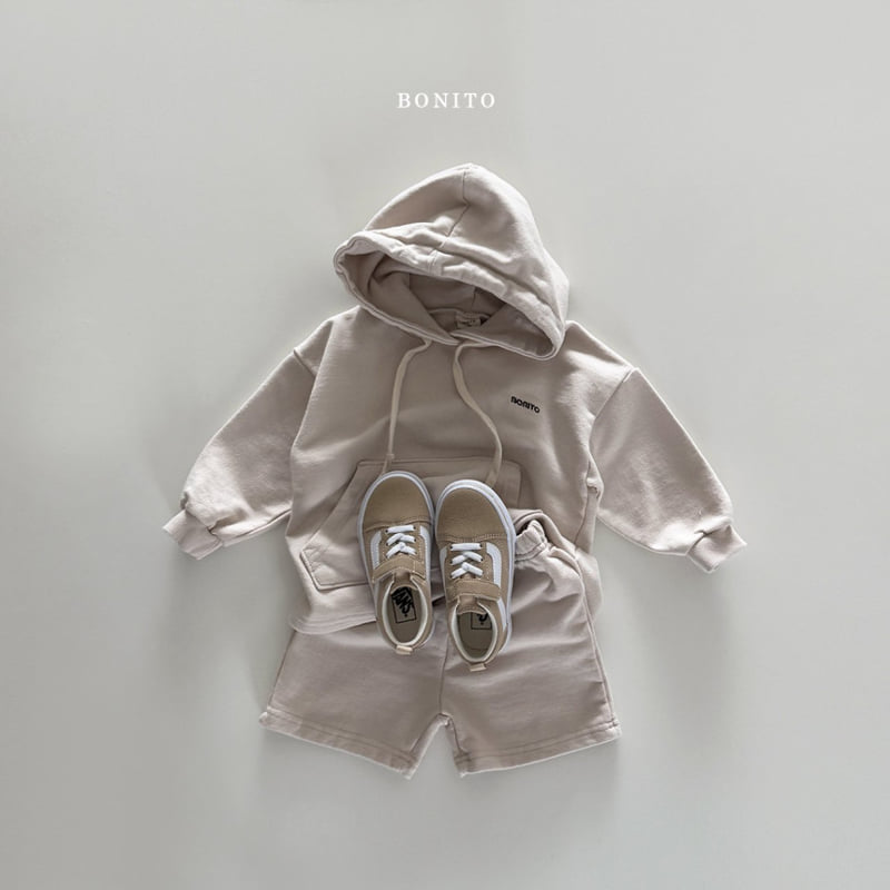 Bonito - Korean Children Fashion - #magicofchildhood - Bombom Hooded Shorts Set-up - 7