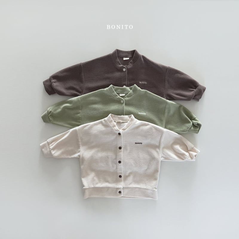 Bonito - Korean Children Fashion - #magicofchildhood - Terry Soft Cardigan - 2