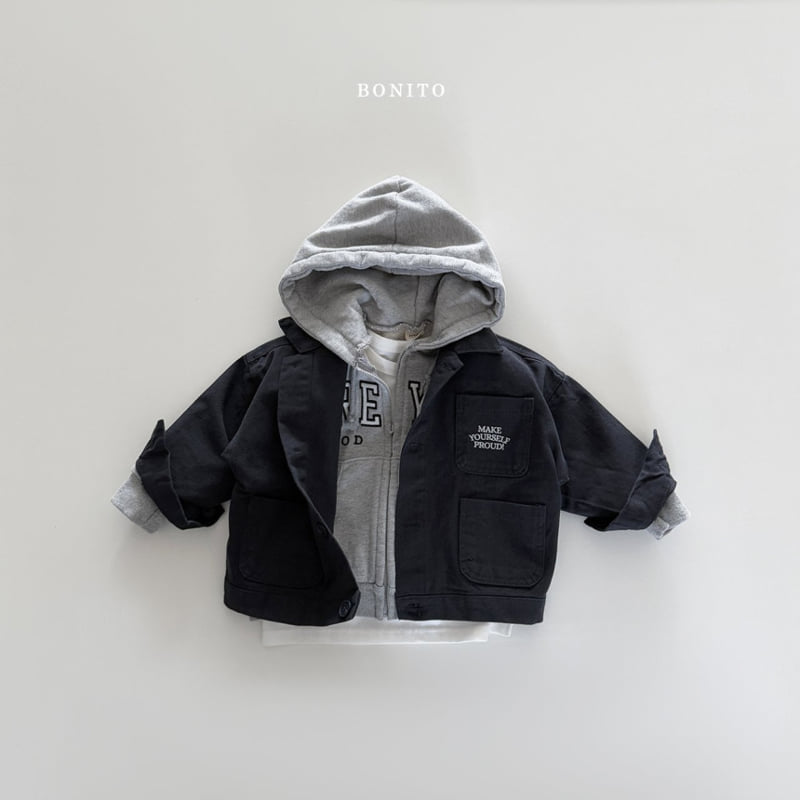 Bonito - Korean Children Fashion - #magicofchildhood - Made Cotton Jacket - 3