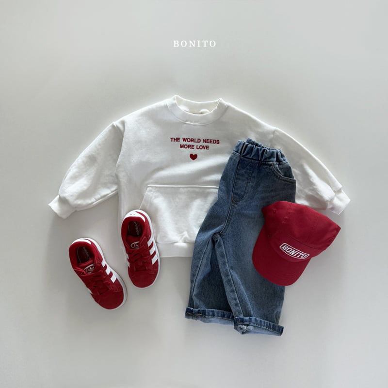 Bonito - Korean Children Fashion - #littlefashionista - More Love Sweatshirts - 4