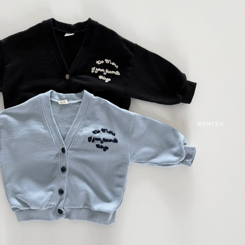 Bonito - Korean Children Fashion - #magicofchildhood - V-handle Cardigan - 2