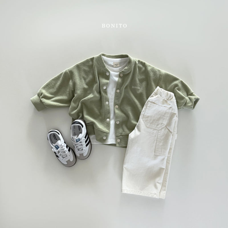 Bonito - Korean Children Fashion - #minifashionista - Terry Soft Cardigan - 3