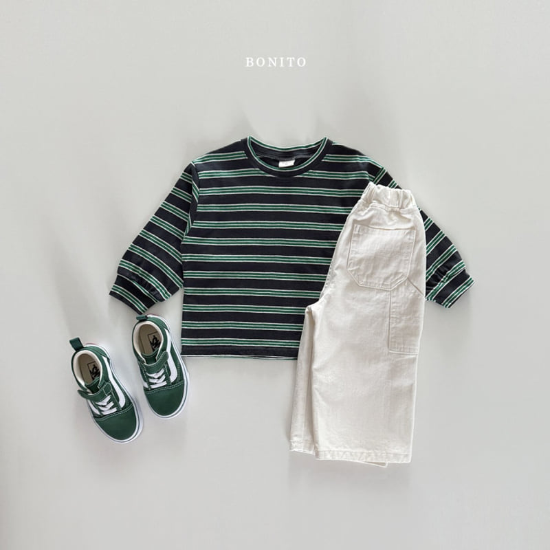 Bonito - Korean Children Fashion - #magicofchildhood - Stripe Tee - 4