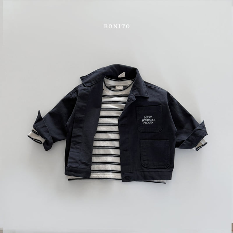 Bonito - Korean Children Fashion - #magicofchildhood - Made Cotton Jacket - 4