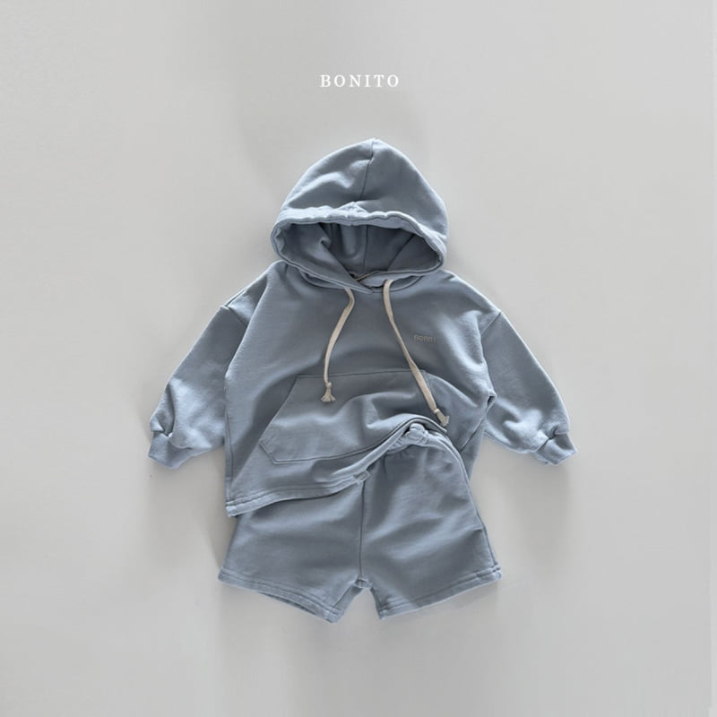Bonito - Korean Children Fashion - #prettylittlegirls - Bombom Hooded Shorts Set-up - 9