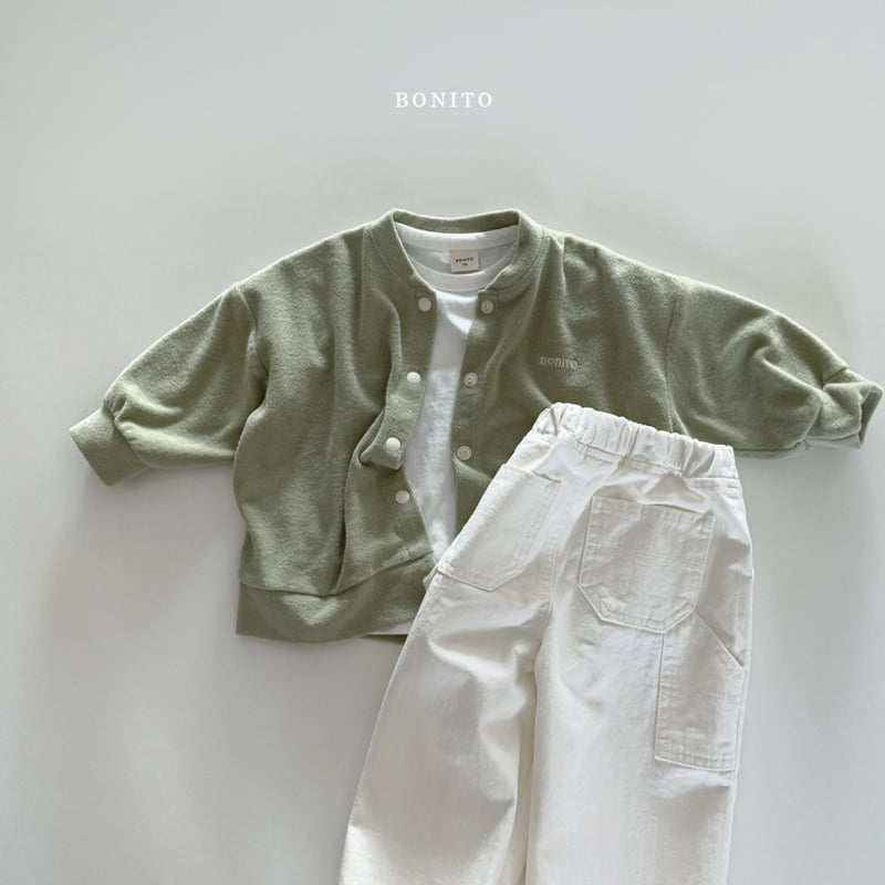 Bonito - Korean Children Fashion - #minifashionista - Terry Soft Cardigan - 4