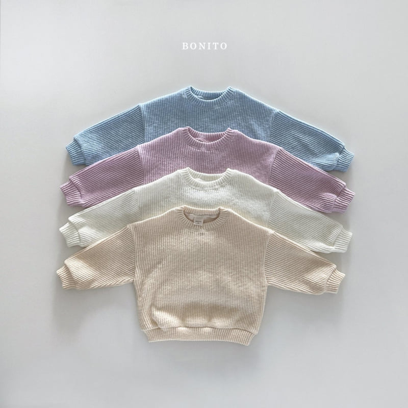 Bonito - Korean Children Fashion - #prettylittlegirls - knit Sweatshirts