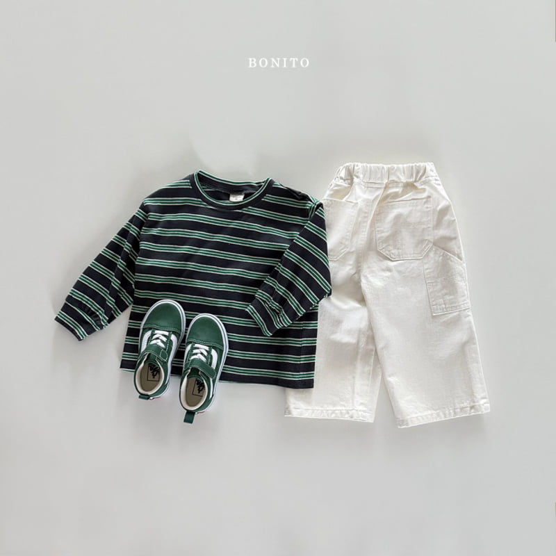 Bonito - Korean Children Fashion - #prettylittlegirls - Stripe Tee - 5