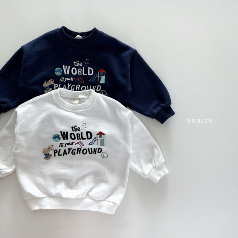 Bonito - Korean Children Fashion - #minifashionista - Play Ground Sweatshirts - 4