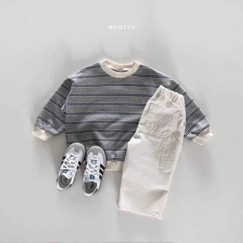 Bonito - Korean Children Fashion - #stylishchildhood - Cotton Carpenter Pants - 9