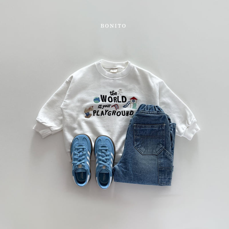 Bonito - Korean Children Fashion - #stylishchildhood - Play Ground Sweatshirts - 7