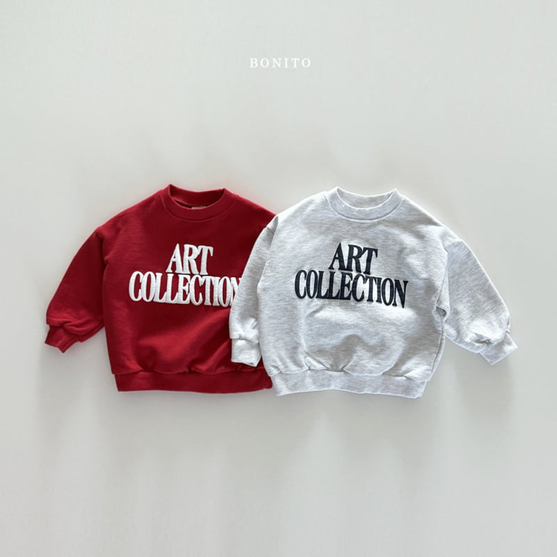 Bonito - Korean Children Fashion - #stylishchildhood - Art Foam Sweatshirts - 3