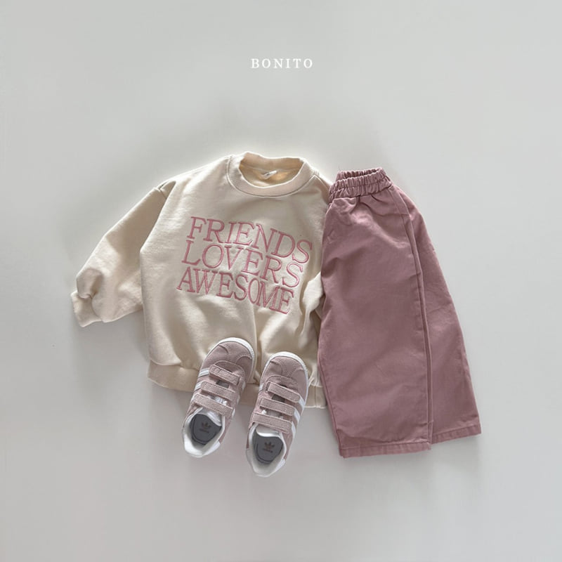 Bonito - Korean Children Fashion - #stylishchildhood - Friend Lover Sweatshirts - 8